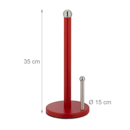 Halter für Küchenrolle mit Abrollstopp