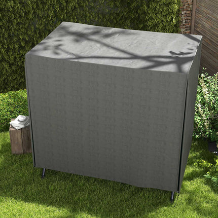 Housse de balancelle Hollywood 3 places, imperméable et résistante aux UV, tissu Oxford 420D indéchirable, 177 x 114 x 152 cm, gris foncé