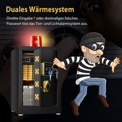 Home Safe 42,5L mit Digital-Code und Schloss
