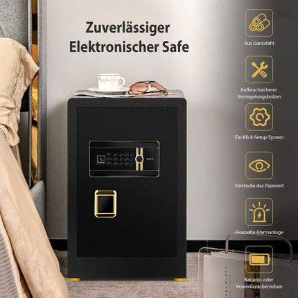 Home Safe 42,5L mit Digital-Code und Schloss