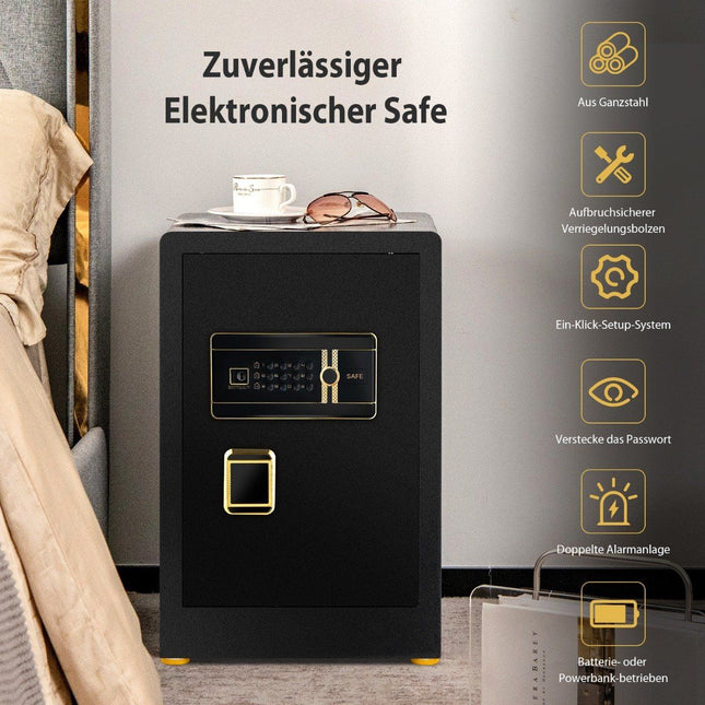 Home Safe 42,5L mit Digital-Code und Schloss