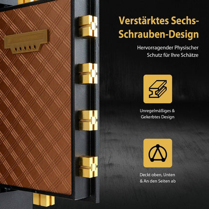 Home Safe 42,5L mit Digital-Code und Schloss