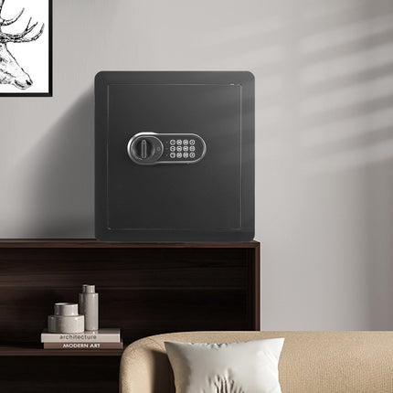 Home Security Safe 51L, Digital Keypad and Key Lock