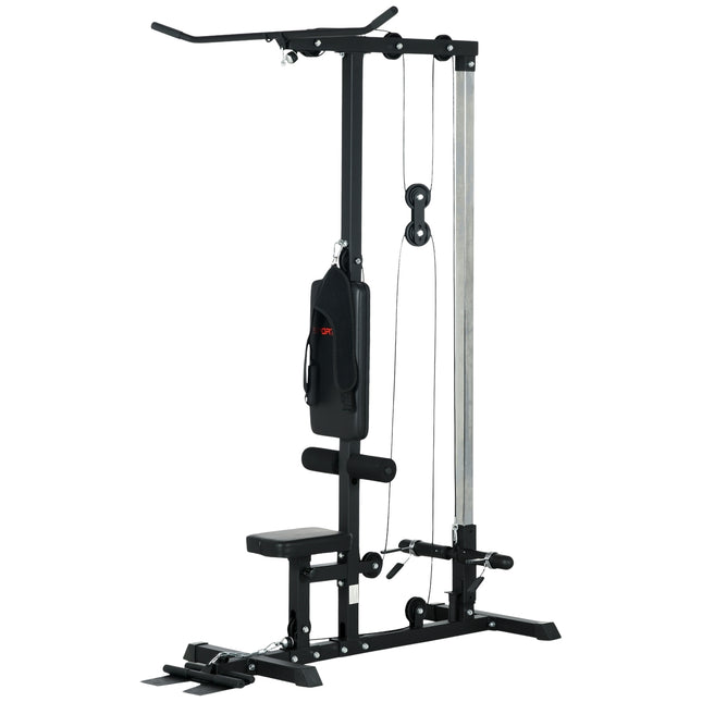 Heim-Fitnessstudio, Rudergeräte, ohne Gewichte, Fitnessgeräte für zuhause, Stahl, Kunstleder, schwarz