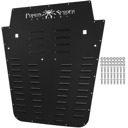 Hood Louver Vent, Black Powder-Coated, Wrangler JK 2013–2017