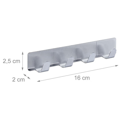 Lot de 3 bandes auto-adhésives à crochets
