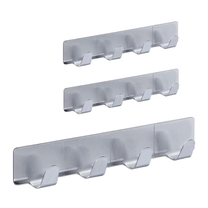 Lot de 3 bandes auto-adhésives à crochets