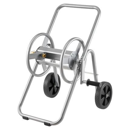 Hose Reel Cart, 175 Ft 5/8 In Hose, Wheeled Steel