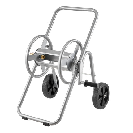 Hose Reel Cart, 175 Ft 5/8 In Hose, Wheeled Steel