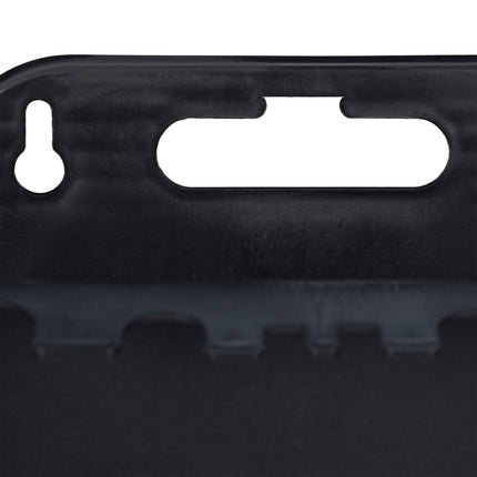 Support de tuyau noir, lot de 2