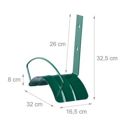 Schlauchhalter Wand