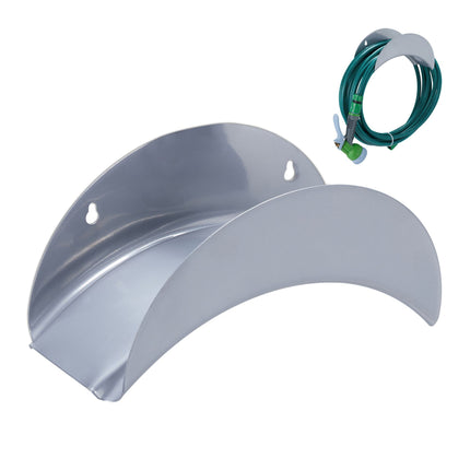 Hose holder wall metal