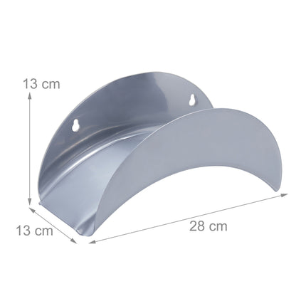 Hose holder wall metal