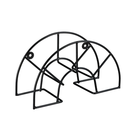 Support de tuyau mural rond