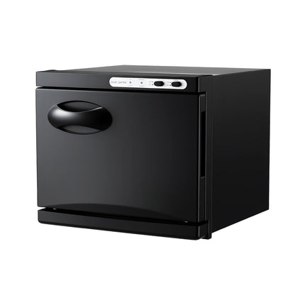 Hot Towel Warmer Cabinet, 8L, Holds 12 Towels, Black