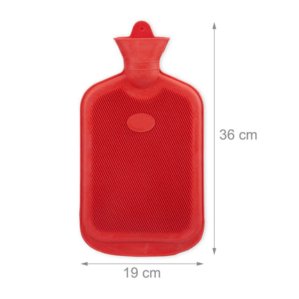 Wärmflasche ohne Bezug