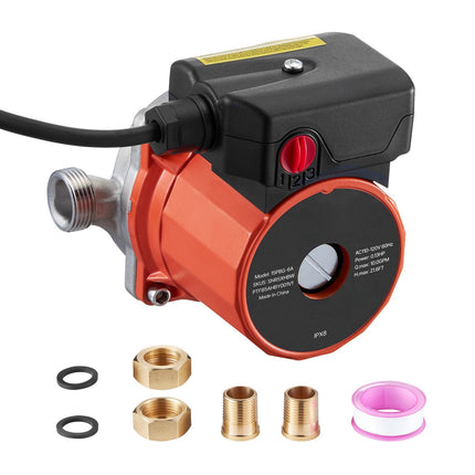 Hot Water Recirculating Pump, 38 LPM, 3-Speed, 100W