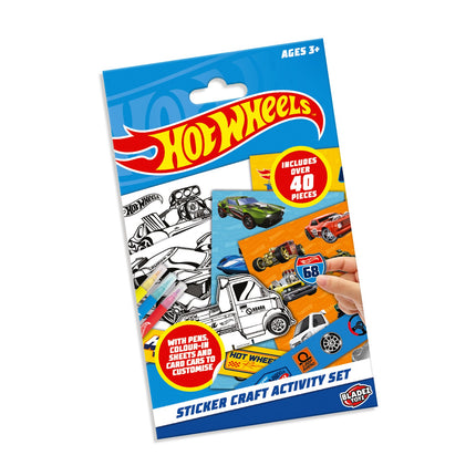 Hot Wheels Sticker-Aktivitäten-Set