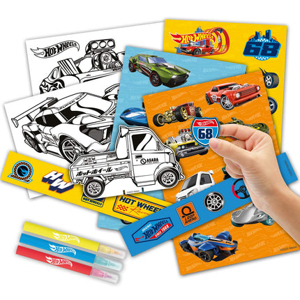 Hot Wheels Sticker-Aktivitäten-Set