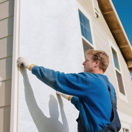 House Wrap Vapor Barrier, 4.5 x 150 ft, 0.13 mm