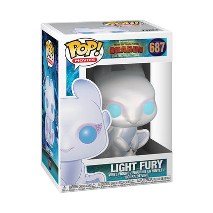 Drachenzähmen leicht gemacht 3 Light Fury Funko Pop Vinyl Figur