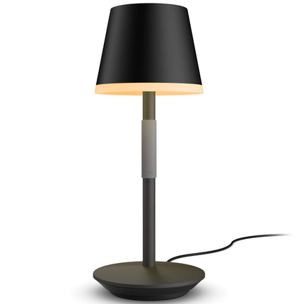 Hue Go přenosná stolní lampa černá/tmavě šedá