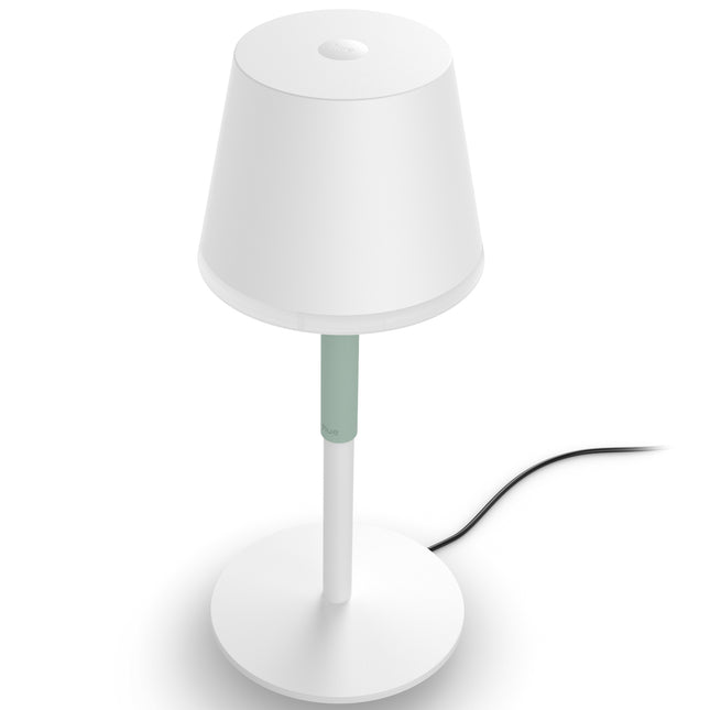 Hue Go Portable Tischleuchte Weiß/Salbeigrün