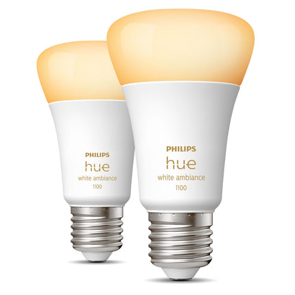 Hue White Ambiance E27 A60 1100lm 2 ks