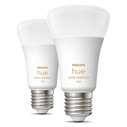 Hue White Ambiance E27 A60 1100lm 2 ks