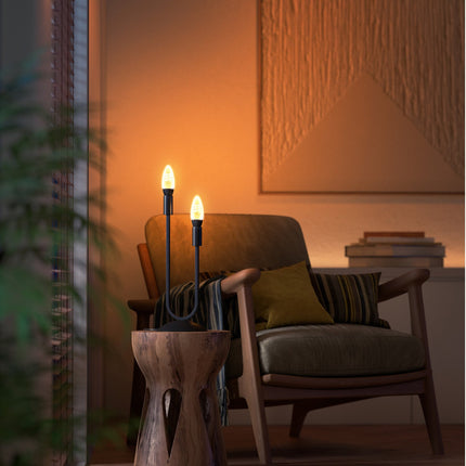 Hue White Ambiance Filament E14 Krone 350 lm 2-pack