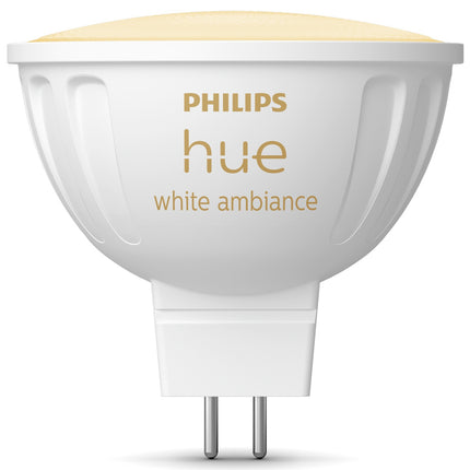Ampoule Hue White Ambiance GU5.3 MR16 12 V 400 lm, 1 paquet
