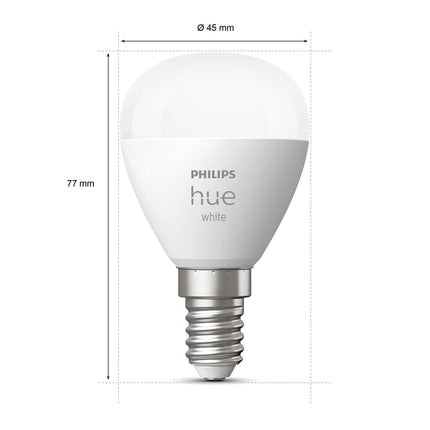 Hue White E14 P45 Globe 1er-Pack