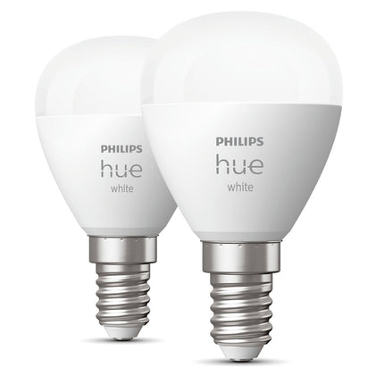 Hue White E14 P45 Globe 2er-Pack
