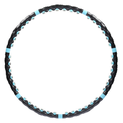 Hula-Hoop-Reifen 98cm, Fitnessring Schwarz-Blau