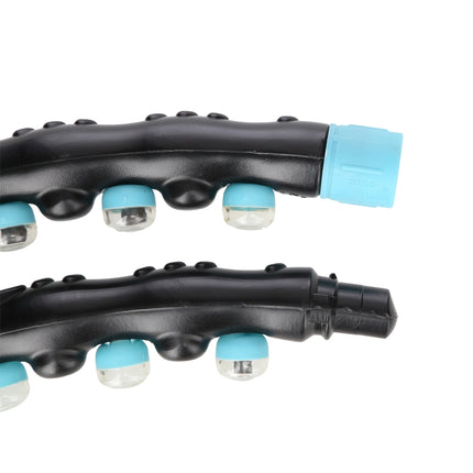 Hula-Hoop-Reifen 98cm, Fitnessring Schwarz-Blau
