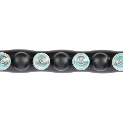 Hula-Hoop-Reifen 98cm, Fitnessring Schwarz-Blau