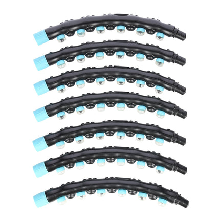 Hula-Hoop-Reifen 98cm, Fitnessring Schwarz-Blau