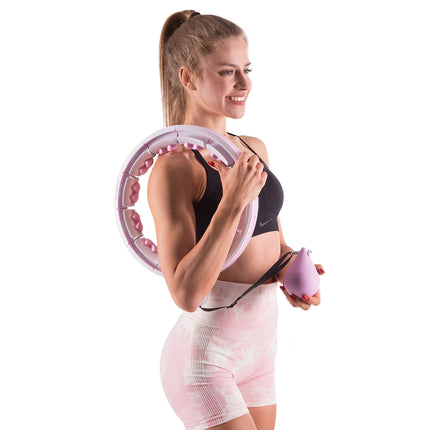 Hula Hoop with Gravity Ball & Counter, Plus Size Waist Support