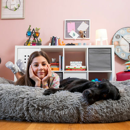 Menschliches Hundebett XXL InnovaGoods Grau