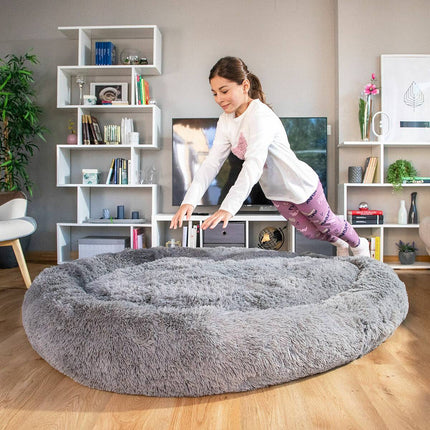 Menschliches Hundebett XXL InnovaGoods Grau