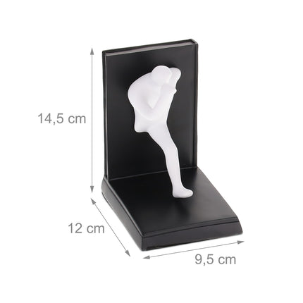 Human bookend set of 2