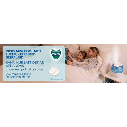 Luftbefeuchter Mini Cool Mist Ultraschall VUL525