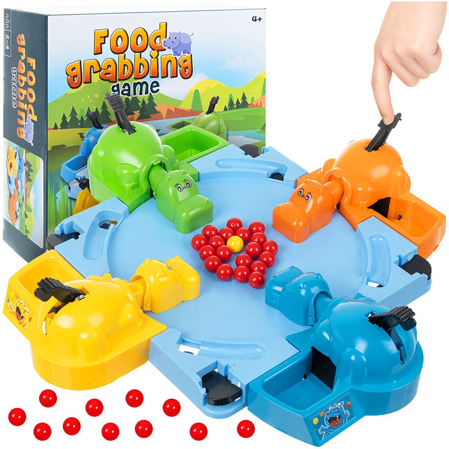 Arkádová hra Hungry Hippos pro děti, rodinná zábava, 2-4 hráči