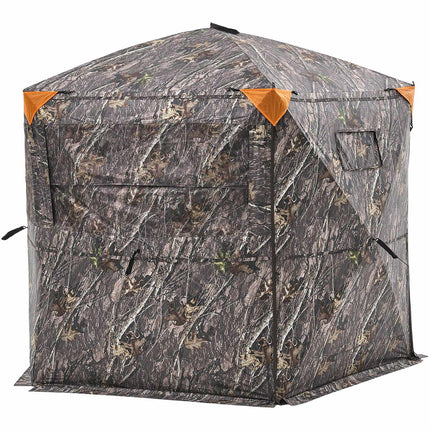 Hunting Blind Tent, 6-7 Person Camo, Silent Zipper