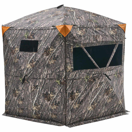 Hunting Blind Tent, 6-7 Person Camo, Silent Zipper
