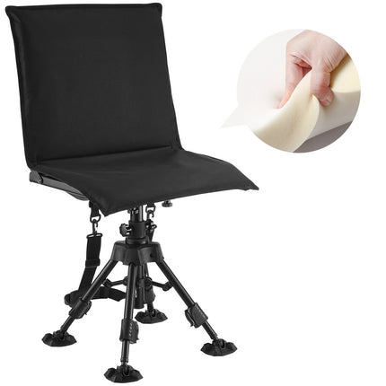 Hunting Chair – 360 Silent Swivel, Foldable, 158 kg
