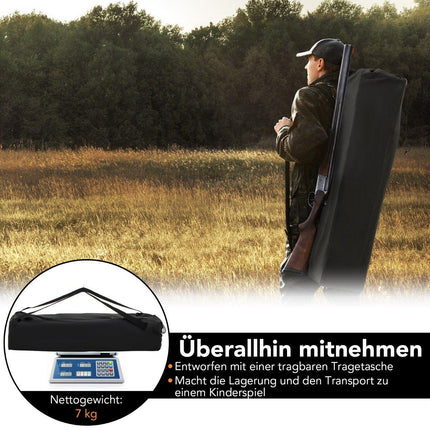 Tente de chasse pour 2-3 personnes Tente de camouflage transparente à 360° pour la chasse au cerf et au sanglier