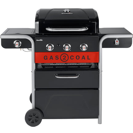 Hybridgrill Gas2Coal 2.0, 3+1 Brenner, Gas oder Kohle