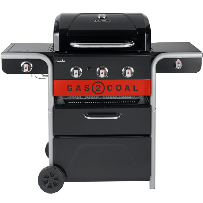 Hybridgrill Gas2Coal 2.0, 3+1 Brenner, Gas oder Kohle