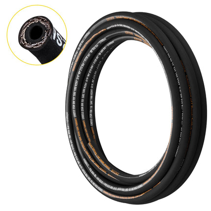 Hydraulic Hose 3/4 In x 50 Ft, 3120 PSI, 2-Wire